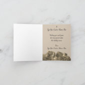 Zelfgemaakte kaart Kerst- en Nieuwjaarskaart Niet- (Binnen)