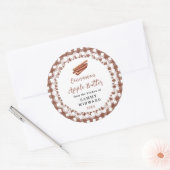 Zelfgemaakte Kaneel Appelbot Etiket (Envelop)