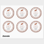 Zelfgemaakte Kaneel Shortbread Label (Vel)