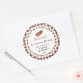 Zelfgemaakte Kaneelhoning Label (Envelop)