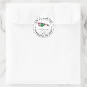 Zelfgemaakte Kerst Kerststok Labels (Tas)