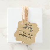 Zelfgemaakte Kerst Kookplaat Potpourri Kerstcadeau Bedankjes Labels (In situ)