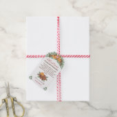 Zelfgemaakte Kerst Simmerend Potpourri Recept Labe Cadeaulabel (Met Touw)
