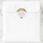 Zelfgemaakte Kerst Simmerend Potpourri Recept Ronde Sticker (Tas)