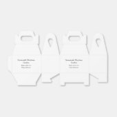 Zelfgemaakte kerstkoekjes gemaakt met liefde voeg  bedankdoosjes (Uitgevouwen)