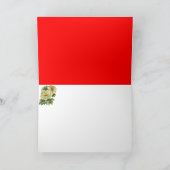 Zelfgemaakte Klaprozen en Korenbloemen Bedankkaart (Binnen)