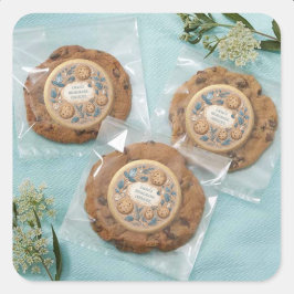 Zelfgemaakte Koekje Ronde Sticker