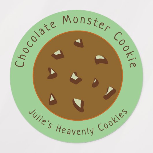 Zelfgemaakte koekjes | Creatieve verpakkingsideeën Labels (Design 2)