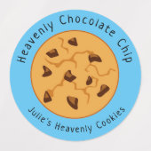 Zelfgemaakte koekjes | Creatieve verpakkingsideeën Labels (Design 1)