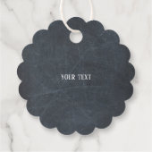 Zelfgemaakte koekjes Gingerbread Man krijtbord Bedankjes Labels (Achterkant)