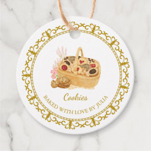 zelfgemaakte koekjes hangen Label