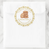 zelfgemaakte koekjes label l wit (Tas)