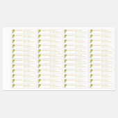 Zelfgemaakte Lemon Curd Thin Label (Vel)