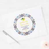 Zelfgemaakte Limoncello Drink Label (Envelop)