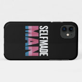 Zelfgemaakte man Transgender Trans Pride Vlag Tran Case-Mate iPhone Case (Achterkant (horizontaal))