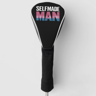 Zelfgemaakte man Transgender Trans Pride-vlag Tran Golfheadcover