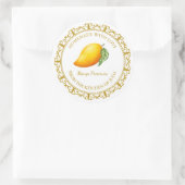 zelfgemaakte mango behoudt label l wit (Tas)