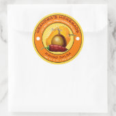 Zelfgemaakte Mango Salsa Label Sjabloon (Tas)