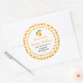 Zelfgemaakte Mangochutney Pot Etiket (Envelop)