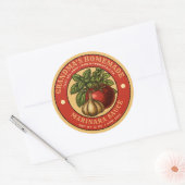 Zelfgemaakte Marinara Sauce Label Sjabloon (Envelop)