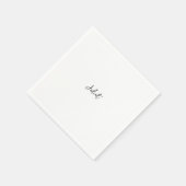 Zelfgemaakte Miss to Mrs Populairste Vrijgezellenf Servet (Hoek)