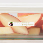 Zelfgemaakte Mulberry Jam Thin Seal Label (Aangebracht)