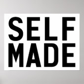 Zelfgemaakte onafhankelijk poster (Voorkant)