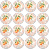 Zelfgemaakte Oranje marmelade inblikken 3 in 16 | Sticker (Voorkant)