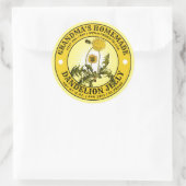 Zelfgemaakte paardenbloem gelei label Sjabloon (Tas)