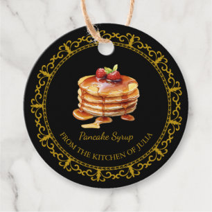 Zelfgemaakte Pannenkoekensiroop Hang Label