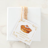 Zelfgemaakte Pie Square Hang Label (In situ)