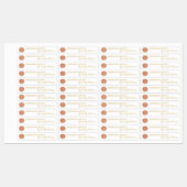 Zelfgemaakte Pie Thin Label (Vel)