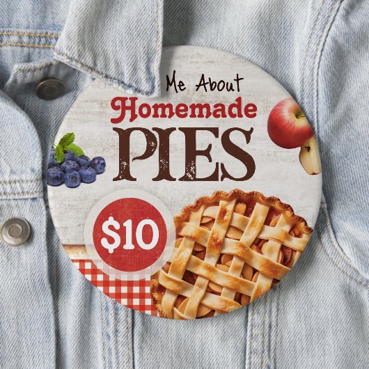 Zelfgemaakte Pies Advertentie Button (In situ)