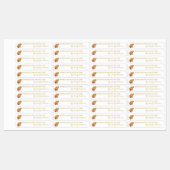 Zelfgemaakte Pindakaas Thin Seal Label (Vel)