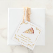 zelfgemaakte Pizza Square Hang Label (In situ)