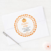 Zelfgemaakte Pompoen Fudge Label (Envelop)