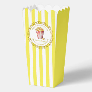  Zelfgemaakte Popcorn Favor Box Bedankdoosjes