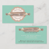 Zelfgemaakte Recepten Bakkerij Bloemengroen Visitekaartje (Voorkant / Achterkant)