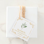  Zelfgemaakte Sage Tea Square Hang Label (In situ)