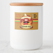 Zelfgemaakte Salsa Etiket (7,62 cm x 5,08 cm) (Voorkant)
