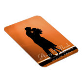 Zelfgemaakte 'Save The Date' magneet - op maat gem (Rechterzijde)