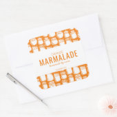 Zelfgemaakte Sinaasappel Marmelade Sticker (Envelop)