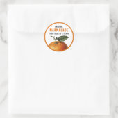 Zelfgemaakte Sinaasappel mermelade inmaak Labels (Tas)
