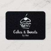 Zelfgemaakte taart visitekaartje (Voorkant)