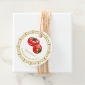 Zelfgemaakte Tomatensaus Hang Label l Wit (In situ)