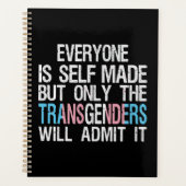Zelfgemaakte transgender-Man LGBT-transversale vla Planner (Voorkant)
