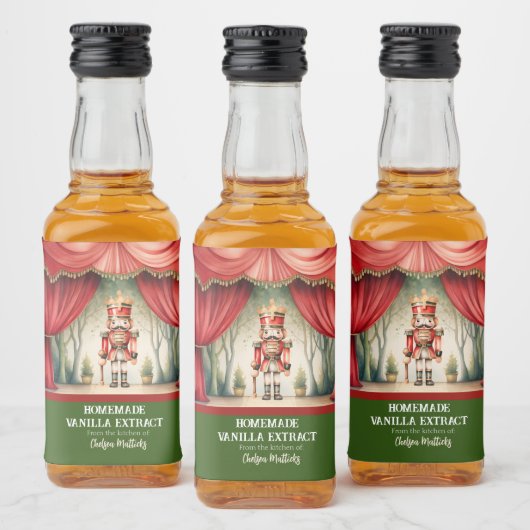 Zelfgemaakte uittrekseletiketten, gepersonaliseerd likeurfles etiket (Flessen)