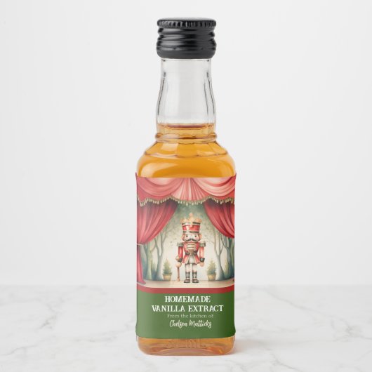 Zelfgemaakte uittrekseletiketten, gepersonaliseerd likeurfles etiket (Voorkant)