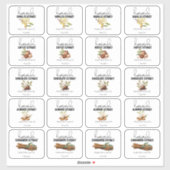 Zelfgemaakte Uittreksels Cadeaus uit de Keuken Sti Sticker (Vel)