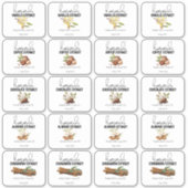 Zelfgemaakte Uittreksels Cadeaus uit de Keuken Sti Sticker (Voorkant)